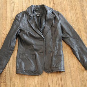 East Bay Leather Blazer  size small (Final Price)